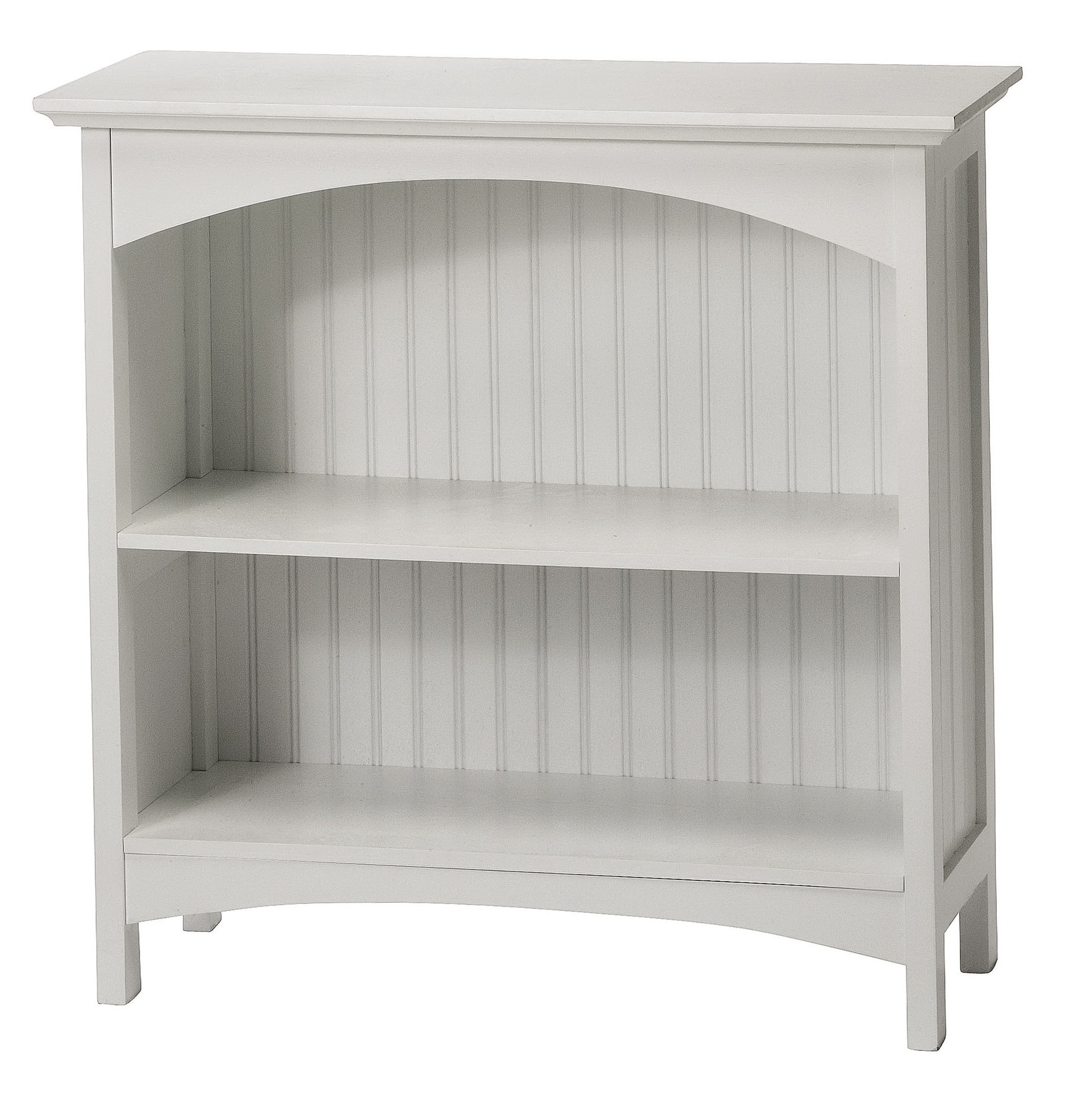 2 Shelf Bookcase White
