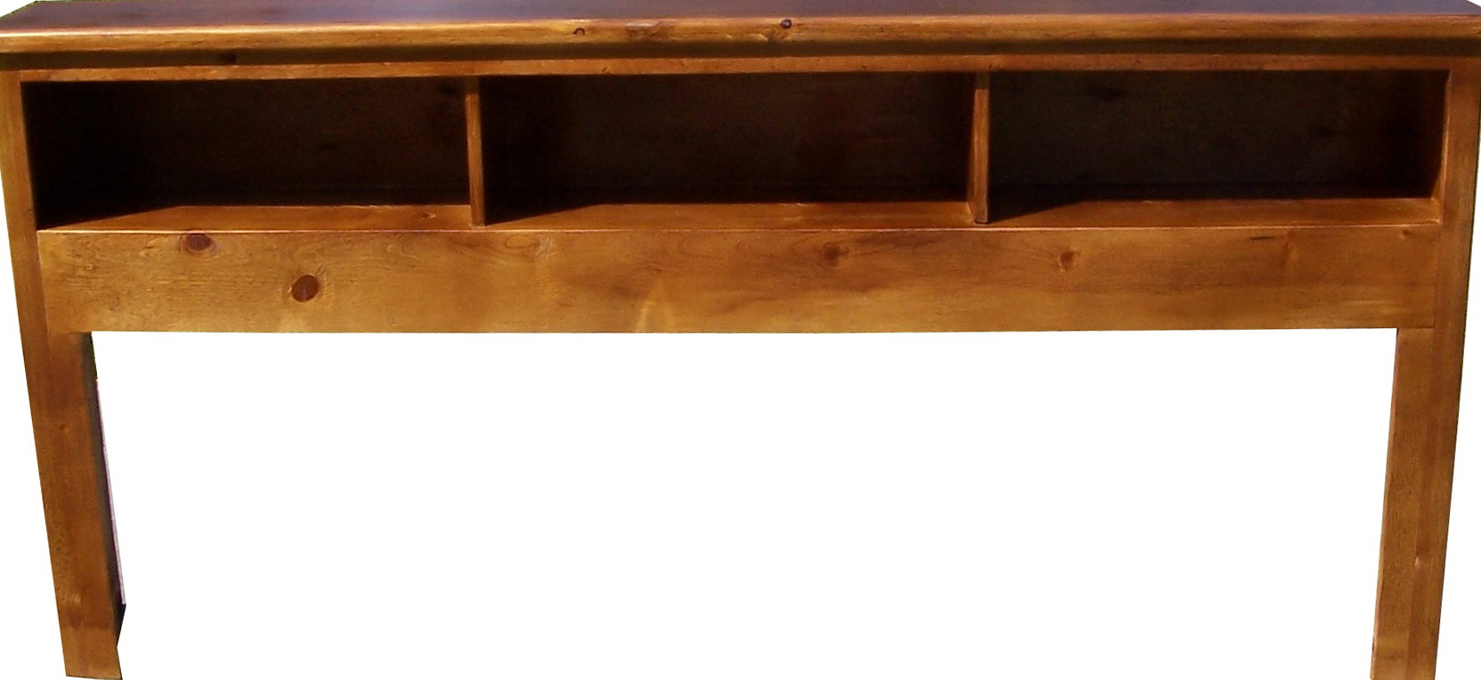 Queen Bookcase Headboard Solid Wood